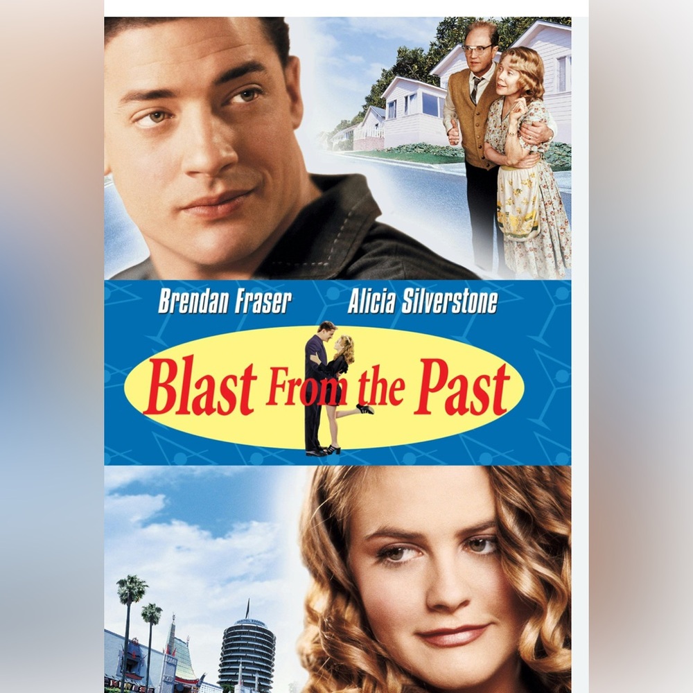 Blast From the Past DVD with Blue and Yellow Design